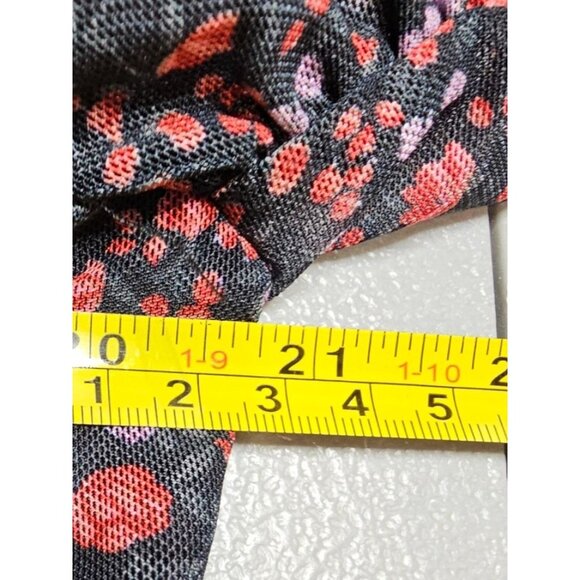 Anthropologie Maeve Womens Plus Size 2X Mutton Sleeve Scoop Neck Floral Top NWT - Picture 8 of 11